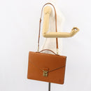 LOUIS VUITTON Epi Serviette Conseiller Zipangu Gold M54428 LV Auth ka051-27