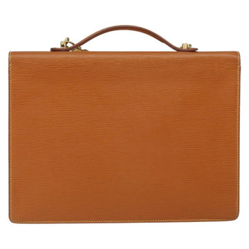 LOUIS VUITTON Epi Serviette Conseiller Zipangu Gold M54428 LV Auth ka051 - 0