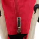 CHANEL Cambon Line Hand Bag Leather White Silver black CC Auth ka054-10