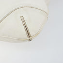 GUCCI Shoulder Bag Leather White Gold 154392 Auth ka056-10