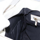 GUCCI Shoulder Bag Leather White Gold 154392 Auth ka056-19