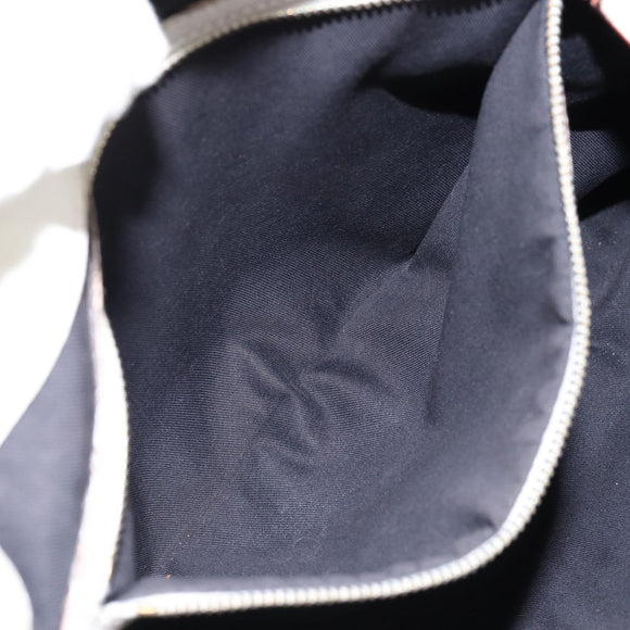 GUCCI Shoulder Bag Leather White Gold 154392 Auth ka056