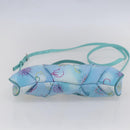 Salvatore Ferragamo Shoulder Bag Nylon 2way Light Blue Silver Auth ka057V-11