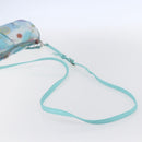 Salvatore Ferragamo Shoulder Bag Nylon 2way Light Blue Silver Auth ka057V-8