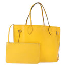 LOUIS VUITTON Epi Neverfull MM Tote Bag Yellow Pistachian M40956 LV Auth ka058-1