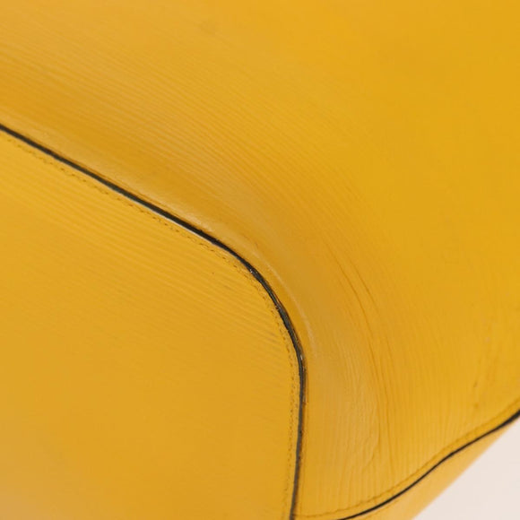 LOUIS VUITTON Epi Neverfull MM Tote Bag Yellow Pistachian M40956 LV Auth ka058