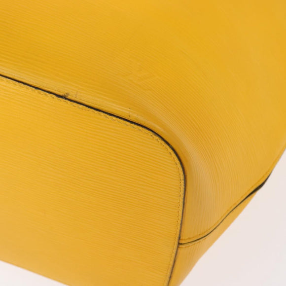 LOUIS VUITTON Epi Neverfull MM Tote Bag Yellow Pistachian M40956 LV Auth ka058