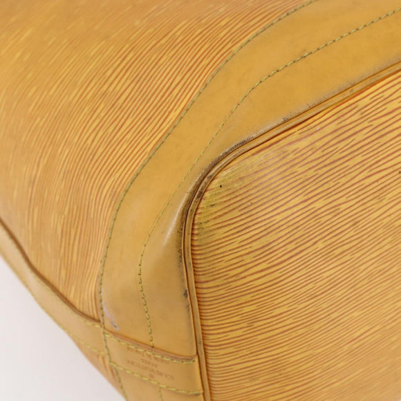 LOUIS VUITTON Epi Noe Shoulder Bag Tassili Yellow M44009 LV Auth ka059