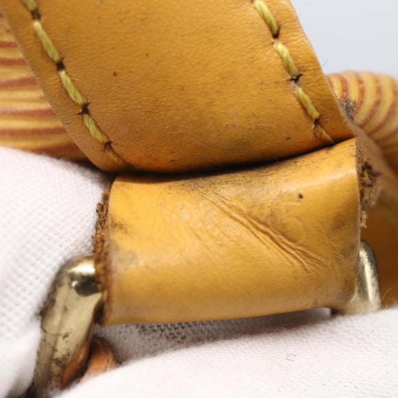 LOUIS VUITTON Epi Noe Shoulder Bag Tassili Yellow M44009 LV Auth ka059