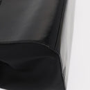 GIVENCHY Hand Bag Leather Black Silver Auth ka060-9