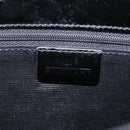 GIVENCHY Hand Bag Leather Black Silver Auth ka060-18