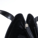 GIVENCHY Hand Bag Leather Black Silver Auth ka060-22