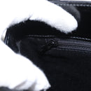 GIVENCHY Hand Bag Leather Black Silver Auth ka060-24