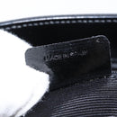 GIVENCHY Hand Bag Leather Black Silver Auth ka060-12