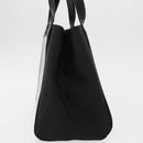 GIVENCHY Hand Bag Leather Black Silver Auth ka060-4