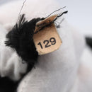 PRADA Hand Bag Leather 2way Black Gold Auth ka061-12