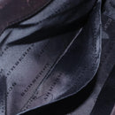 BURBERRY Nova Check Hand Bag Canvas Leather Beige Silver Auth ka065-22