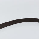 BURBERRY Nova Check Shoulder Bag Canvas Beige Silver Auth ka066-8