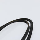 FENDI Zucchino Canvas Hand Bag Black Brown Auth ka067-8