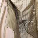 PRADA Shoulder Bag Leather Beige Silver Auth ka071-18