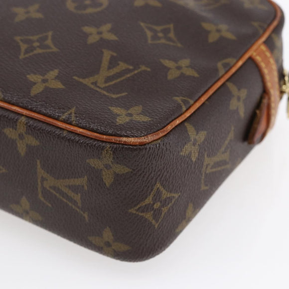 LOUIS VUITTON Monogram Compiegne 23 Clutch Bag M51847 LV Auth ka072