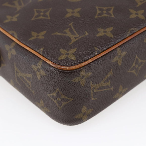 LOUIS VUITTON Monogram Compiegne 23 Clutch Bag M51847 LV Auth ka072