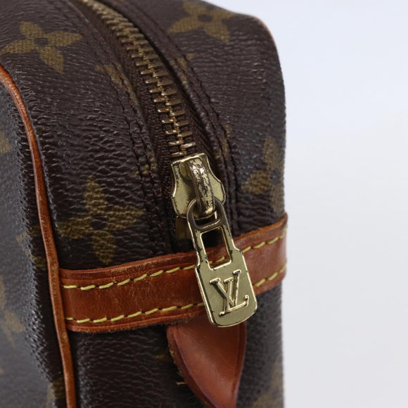 LOUIS VUITTON Monogram Compiegne 23 Clutch Bag M51847 LV Auth ka072