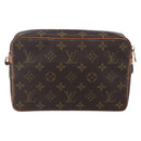 LOUIS VUITTON Monogram Compiegne 23 Clutch Bag M51847 LV Auth ka072-2