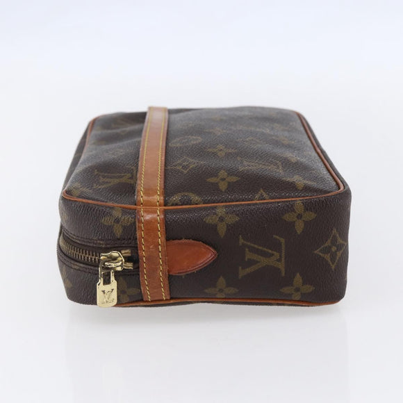 LOUIS VUITTON Monogram Compiegne 23 Clutch Bag M51847 LV Auth ka072