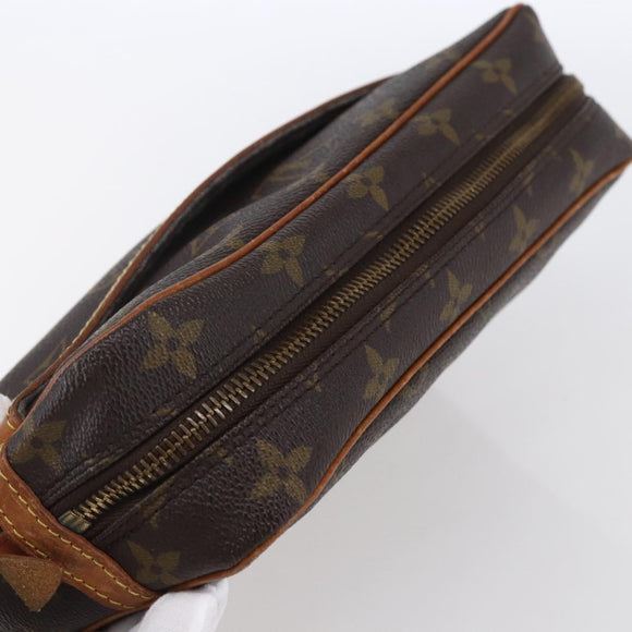 LOUIS VUITTON Monogram Compiegne 23 Clutch Bag M51847 LV Auth ka072