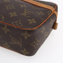 LOUIS VUITTON Monogram Compiegne 23 Clutch Bag M51847 LV Auth ka072-7