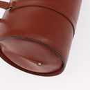 LOUIS VUITTON Epi Soufflot Hand Bag Brown M52223 LV Auth ka075-15