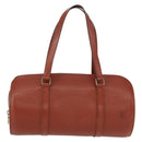LOUIS VUITTON Epi Soufflot Hand Bag Brown M52223 LV Auth ka075-13