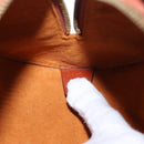 LOUIS VUITTON Epi Soufflot Hand Bag Brown M52223 LV Auth ka075-12