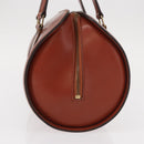 LOUIS VUITTON Epi Soufflot Hand Bag Brown M52223 LV Auth ka075-3