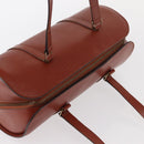 LOUIS VUITTON Epi Soufflot Hand Bag Brown M52223 LV Auth ka075-6