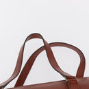 LOUIS VUITTON Epi Soufflot Hand Bag Brown M52223 LV Auth ka075-8