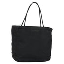 PRADA Hand Bag Nylon Black Silver Auth ka076-1