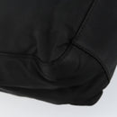 PRADA Hand Bag Nylon Black Silver Auth ka076-16