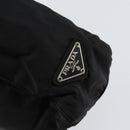 PRADA Hand Bag Nylon Black Silver Auth ka076-17