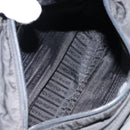 PRADA Hand Bag Nylon Black Silver Auth ka076-10
