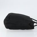 PRADA Hand Bag Nylon Black Silver Auth ka076-3