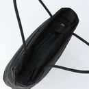 PRADA Hand Bag Nylon Black Silver Auth ka076-6