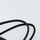 PRADA Hand Bag Nylon Black Silver Auth ka076-8