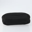 PRADA Hand Bag Nylon Black Silver Auth ka076-5