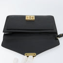 LOUIS VUITTON Epi Serie Dragonne Clutch Bag Black Noir M52612 LV Auth ka077-9