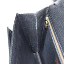 LOUIS VUITTON Epi Serie Dragonne Clutch Bag Black Noir M52612 LV Auth ka077-20