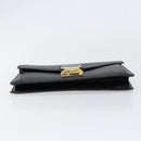 LOUIS VUITTON Epi Serie Dragonne Clutch Bag Black Noir M52612 LV Auth ka077-6