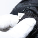 PRADA Hand Bag Nylon Black Silver Auth ka079-12