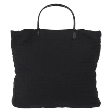 PRADA Hand Bag Nylon Black Silver Auth ka079 - 0